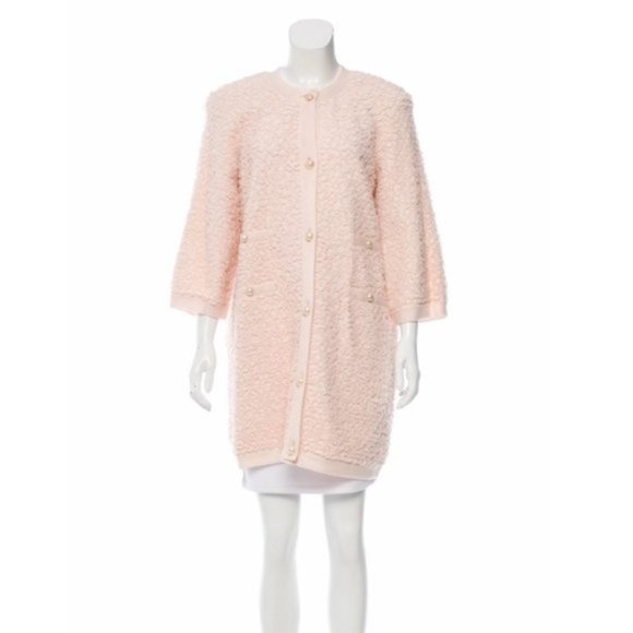 CHANEL Collection Metallic Textured Coat - Picture 1 of 3